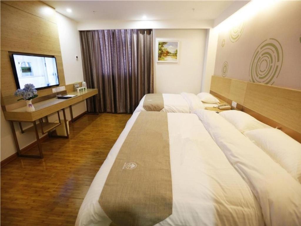 Greentree Inn Beijing Chaoyang District Maquanying Subway Station Express Hotel Esterno foto